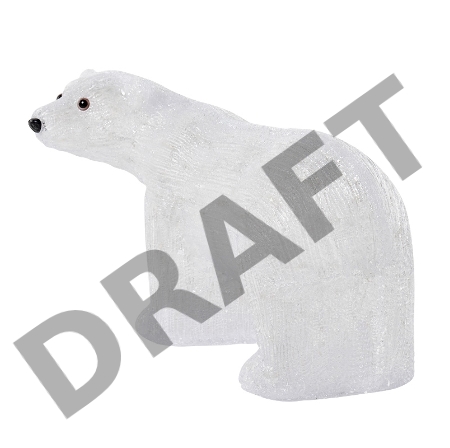 Акриловая светодиодная фигура 