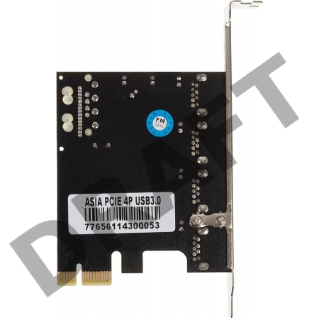 Контроллер PCI-E VIA Noname VL805 4xUSB3.0 Bulk