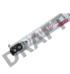Рулетка GROSS 31123  ''doppelhaken'' 5м x 19мм двухсторонний зацеп нейлон двуст. шкала автоматич