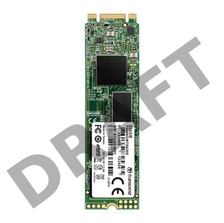Твердотельный накопитель Transcend 256GB M.2 SSD MTS 830 series (22x80mm) [R/W - 530/400 MB/s]