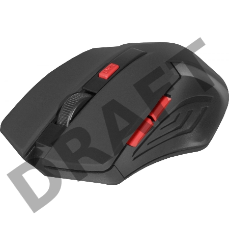 Мышь USB OPTICAL WRL MM-275 RED 52276 DEFENDER