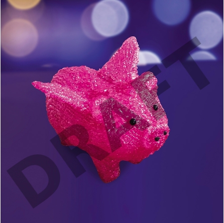 Акриловая светодиодная фигура 