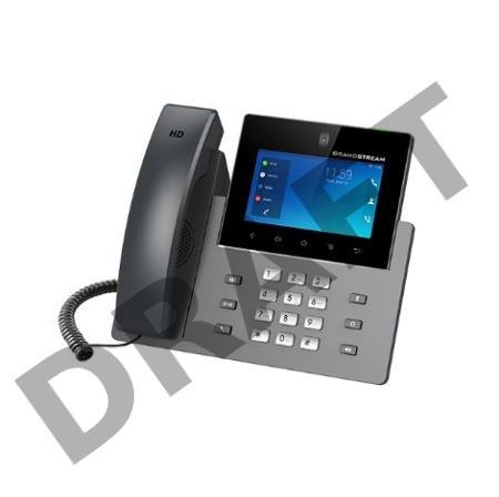 Телефон IP Grandstream GXV3450 черный