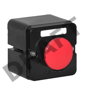 Пост кноп. ПКЕ-212/1 красн. гриб. Электродеталь ПКЕ-212/1.1К.Гр