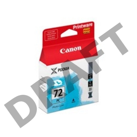 Картридж струйный PGI-72PC (6407B001), для Canon PRO-10, Фото-Голубой,  351стр.