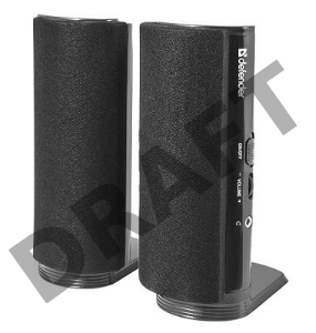 Колонки Defender SPK-210 {2.0, 2x2W, разъем для наушников} 65210