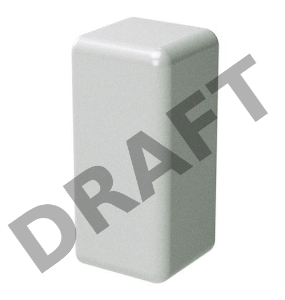 Заглушка для кабель-канала LM 22х10 ДКС 00580