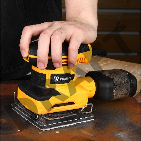 Вибро шлифовальная машина Deko DKS400 400Вт