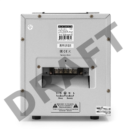 Стабилизатор напряжения ExeGate Expert AS-3000 (3000ВА, вход 140...260В, двойная цифр. индикация вход/вых. напряжения, выход 220В±8%, КПД 98%, 5 уровней защиты, метал. корпус, клем.колодка, RTL)