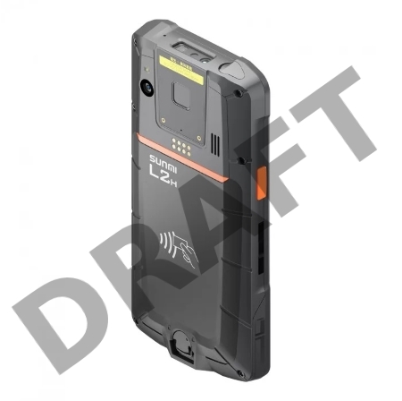 Терминал сбора данных SUNMI L2H EN (SM6115, 4G+64G, EU 4G, 16M Rear+5M Front Camera, Zebra 4770, fingerprint, barometer, EU Adapter)