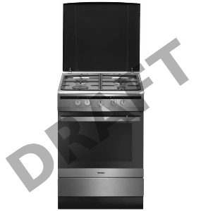 Плита Комбинированная Hansa FCMX63022 нержавеющая сталь