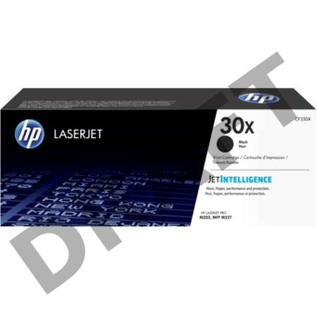 Тонер-картридж HP 30X черный для LJ Pro M203/M227 (3500стр.)
