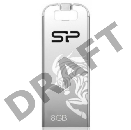 Флеш Диск Silicon Power 8Gb Touch T03 SP008GBUF2T03V1F USB2.0 серебристый