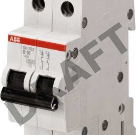 Выключатель автоматический модульный 2п C 32А 4.5кА SH202L ABB 2CDS242001R0324