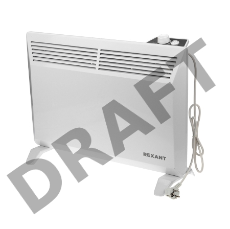 Электрический конвектор с механическим термостатом, 1,5 кВт REXANT