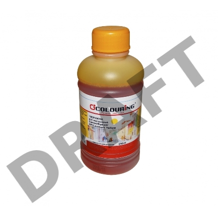 Чернила для принтеров Canon/Epson/HP/Lexmark Yellow 250 мл водн Colouring U