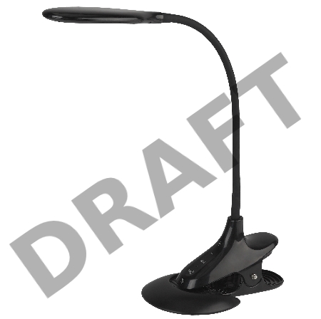 Светильник настольный ЭРА NLED-454-9W-BK  черный