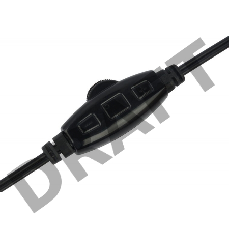 Гарнитура Oklick HS-M137V черный 1.8м мониторы оголовье