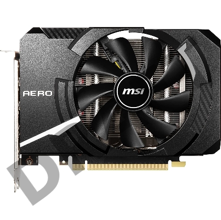 Видеокарта MSI PCI-E 4.0 RTX 3050 AERO ITX 8G OCV2 NVIDIA GeForce RTX 3050 8192Mb 128 GDDR6 1807/14000 HDMIx1 DPx3 HDCP Ret