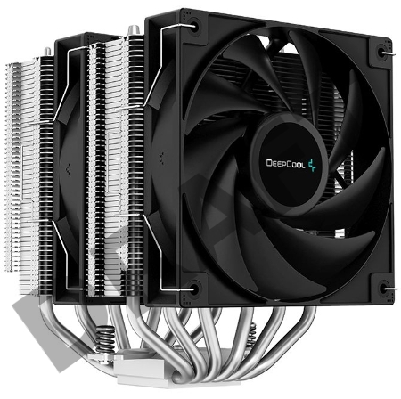 Устройство охлаждения(кулер) Deepcool AG620 Soc-AM5/AM4/1151/1200/2066/1700 4-pin 15-29dB Al+Cu 260W 1300gr Ret