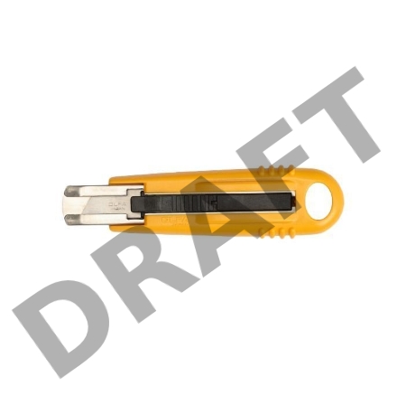 Нож OLFA (OL-SK-4) с выдвижным лезвием и возвратной пружиной, 17,5мм