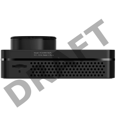 Видеорегистратор Prestigio RoadRunner 470GPS, 3.0'' IPS (640x360), touch screen, WQHD 2.5K 2560x1440@60fps, NTK96670, 5 MP CMOS Sony Starvis IMX335 image sensor, 5 MP camera, 140° Viewing Angle, Wi-Fi, GPS, Video camera database, USB Type-C, Supercapacito