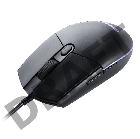 Мышь GMNG XM002 черный оптическая (7200dpi) USB для ноутбука (6but)