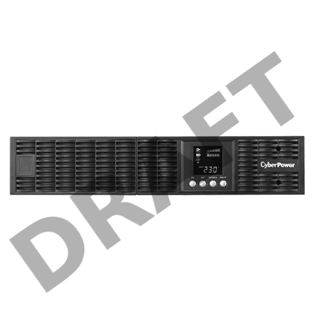 Источник бесперебойного питания Online CyberPower OLS1000ERT2U 1000VA/900W USB/RS-232/EPO/SNMPslot/RJ11/45/ВБМ (6 IEC С13)
