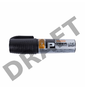 Маркер перманентный промышленный Line Plus «PER-2707» 7 мм, черный, скошенный