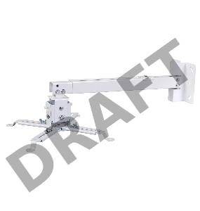 Кронштейн для проектора Cactus CS-VM-PRE01-WT белый макс.20кг настенный и потолочный поворот и наклон