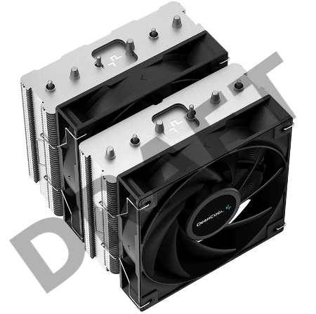 Устройство охлаждения(кулер) Deepcool AG620 Soc-AM5/AM4/1151/1200/2066/1700 4-pin 15-29dB Al+Cu 260W 1300gr Ret