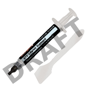 Термопаста ExeGate ETD-14WMK Daimond, шприц с лопаткой, 2г