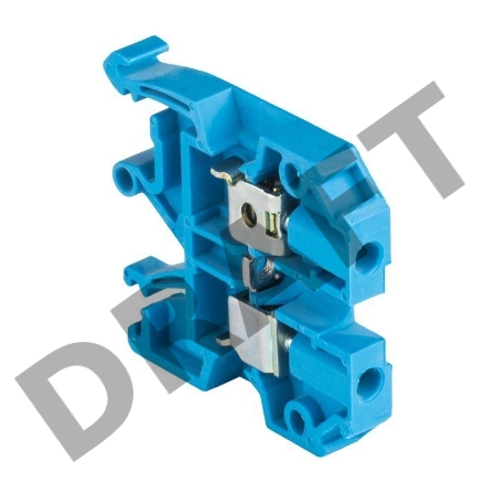 Колодка клеммная JXB-4/35 (35а) син. EKF plc-jxb-4/35b