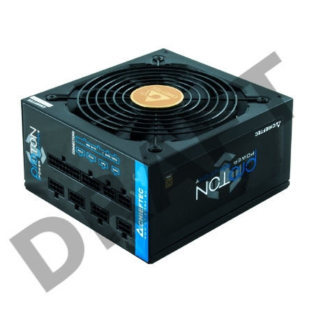 Блок питания  Chieftec 1000W Retail BDF-1000C [Proton] МОДУЛЬНЫЙ, ATX v.2.3/EPSx2, 80+BRONZE >85%,  A.PFC, 6x PCI-E (6+2-Pin), 9x SATA, 3x MOLEX, Fan 