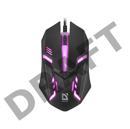 Мышь DEFENDER USB OPTICAL HIT MB-550 BLACK 52550