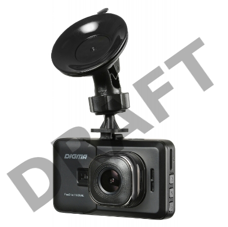Видеорегистратор Digma FreeDrive 118 DUAL черный 1.3Mpix 1080x1920 1080p 150гр. JL5112