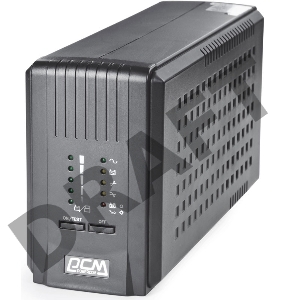 Источник бесперебойного питания Powercom Smart King Pro SPT-700-II 560Вт 700ВА черный