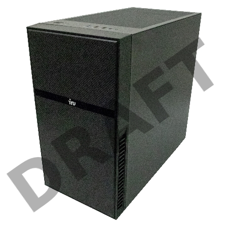 Компьютер IRU Office 510B6GM MT i5 12400 (2.5) 8Gb SSD512Gb UHDG 730 Free DOS GbitEth 500W черный