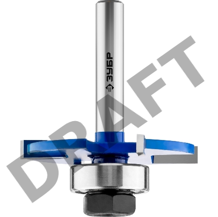Фреза ЗУБР 28757-50.8-5  горизонтально-пазовая d= 50.8мм высота-5мм хв.-8мм d-22мм профессионал