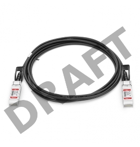 Твинаксиальный медный кабель 2.5m (8ft) FS for Mellanox MCP21J3-X02AA Compatible 10G SFP+ Passive Direct Attach Copper Twinax Cable P/N