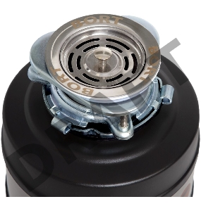 Измельчитель пищевых отходов Bort Alligator Max, 560 Вт., объём 1 600 мл., ПДУ