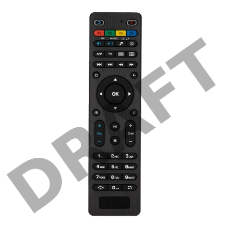 Универсальный пульт дистанционного управления REXANT для ресивера Ростелеком