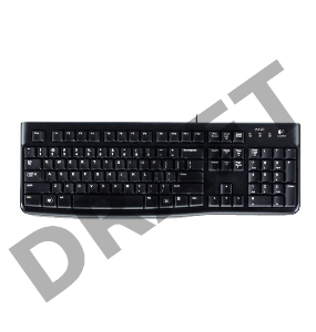 Клавиатура проводная Logitech K120 for business, USB 920-002522 Черный