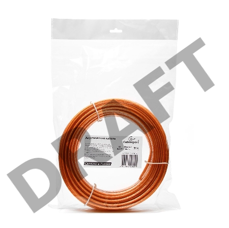 Акустический кабель Cablexpert CC-TC2x2,5-30M, прозрачный,  30 м, бухта