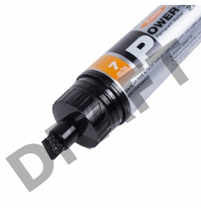 Маркер перманентный промышленный Line Plus «PER-2707» 7 мм, черный, скошенный