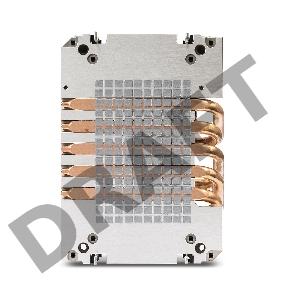 Кулер ExeGate EX293442RUS ESNK-P0078AP4.PWM.2U.4189.Cu (Al+Cu, 2U, 5 тепл. трубок, LGA 4189, TDP 300W, Fan 80mm, PWM, 2100-8000RPM, 2 ball bearing, 4pin, 54,3db, 400г, на защелках, с термопастой, Retail box)