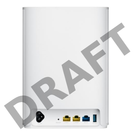 Роутер ASUS XP4(1-PK)) , из 1 точек доступа, 802.11 a/b/g/n/ac/ax,  2,4 + 5 гГц; 90IG05T0-BM9100