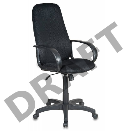 Кресло руководителя Бюрократ CH-808AXSN/TW-11 (черное TW-11))