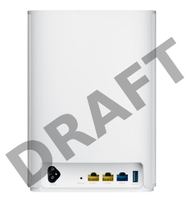 Роутер ASUS XP4(2-PK) , из 2 точек доступа, 802.11 a/b/g/n/ac/ax,  2,4 + 5 гГц; 90IG05T0-BM9110