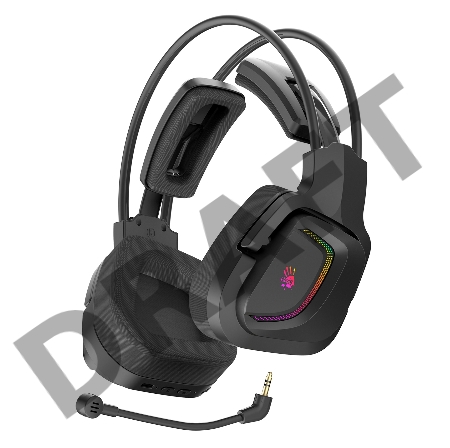 Наушники с микрофоном A4Tech Bloody MR575 черный BT оголовье (MR575)